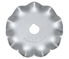 Cuchilla circular de 45 mm con forma de onda