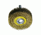 Cepillos circulares alambre ondulado - Vástago 6mm (Amoladora recta altas revoluciones)