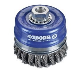 Copos de arame trançado - porca M14 (para rebarbadora 150-180-230)