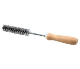 Cepillo limpiatubos de acero con mango de madera y diámetro Ø 15 mm
