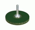 Cepillos circulares ondulados encapsulados - Vástago 6mm