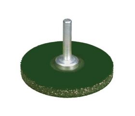 Escovas de roda onduladas encapsuladas - haste de 6 mm