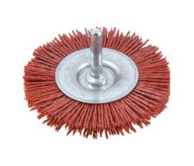 Escovas circulares de filamento abrasivo - haste de 6mm (4.500 RPM)