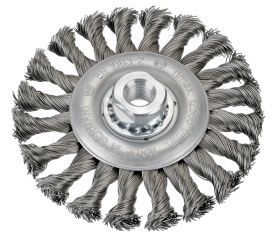 Cepillos circulares alambre trenzado - Tuerca M14