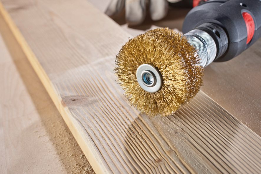 Cepillos circulares alambre ondulado - Vástago 8mm (Extra espesor)