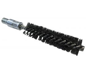 Cepillo limpiatubos de acero con rosca M6 Ø 14 mm (100x140x0.15 mm)
