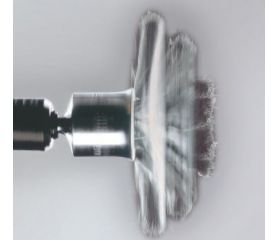 Cepillos pincel alambre trenzado - Vástago 6mm (Amoladora recta altas revoluciones)