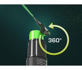 Marcador pulverizador en polvo para orificios profundos