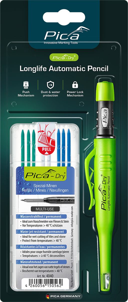 Packs de marcador 3030 Pica-Dry® y estuche de minas
