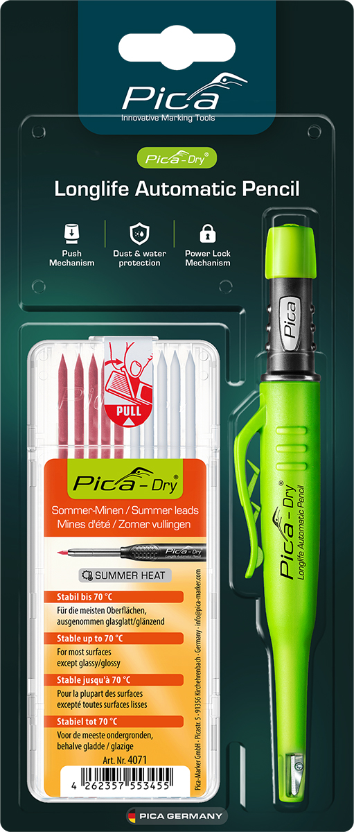 Packs de marcador 3030 Pica-Dry® y estuche de minas