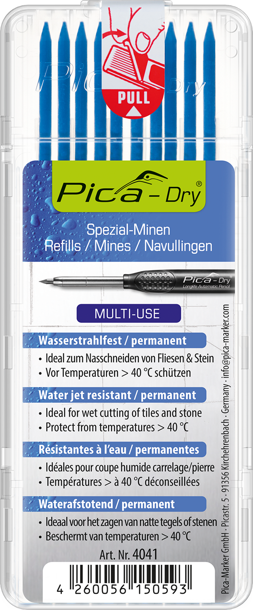 Minas especiales para marcador Pica Dry