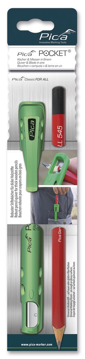 Funda y sacapuntas en uno Pica Pocket