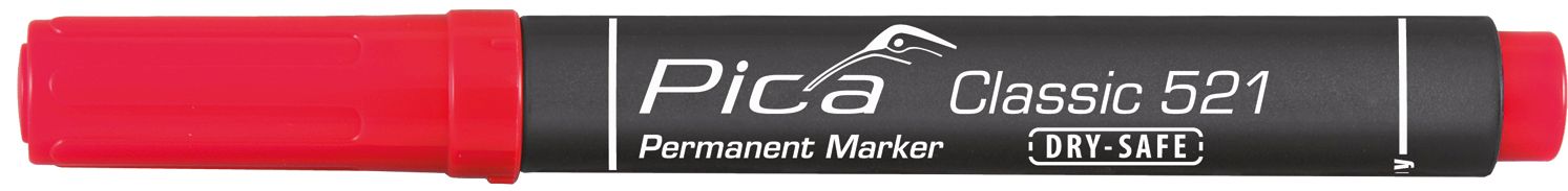 Marcador permanente con punta tipo cincel Classic 521