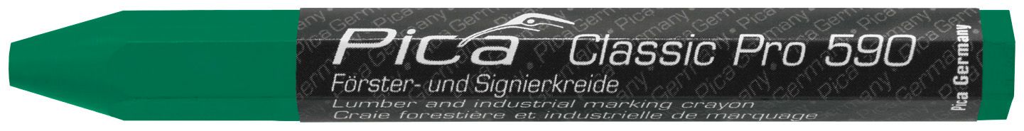 Marcador industrial crayon Classic PRO verde