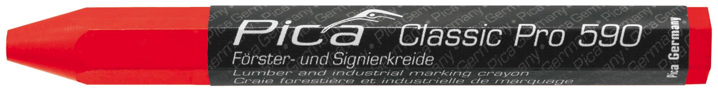 Marcador industrial crayon Classic PRO rojo