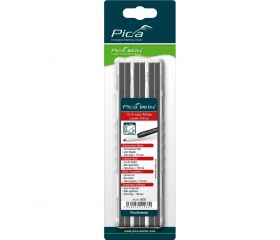 Estuche con 12 minas de carpintero BIG-Dry de grafito 2H (blister)