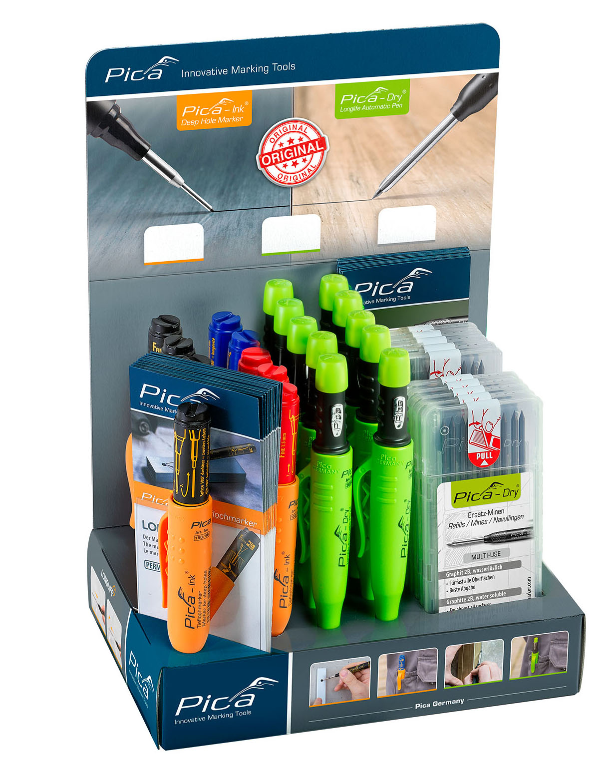 Expositor mixto Pica-Dry / Ink Especial