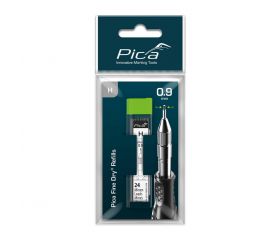 Estuche de 24 minas de grafito 0,9 H Fine Dry en blister