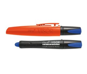 Marcador industrial VISOR permanente Azul