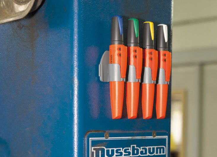 Porta marcador magnético para 2 marcadores Pica Visor