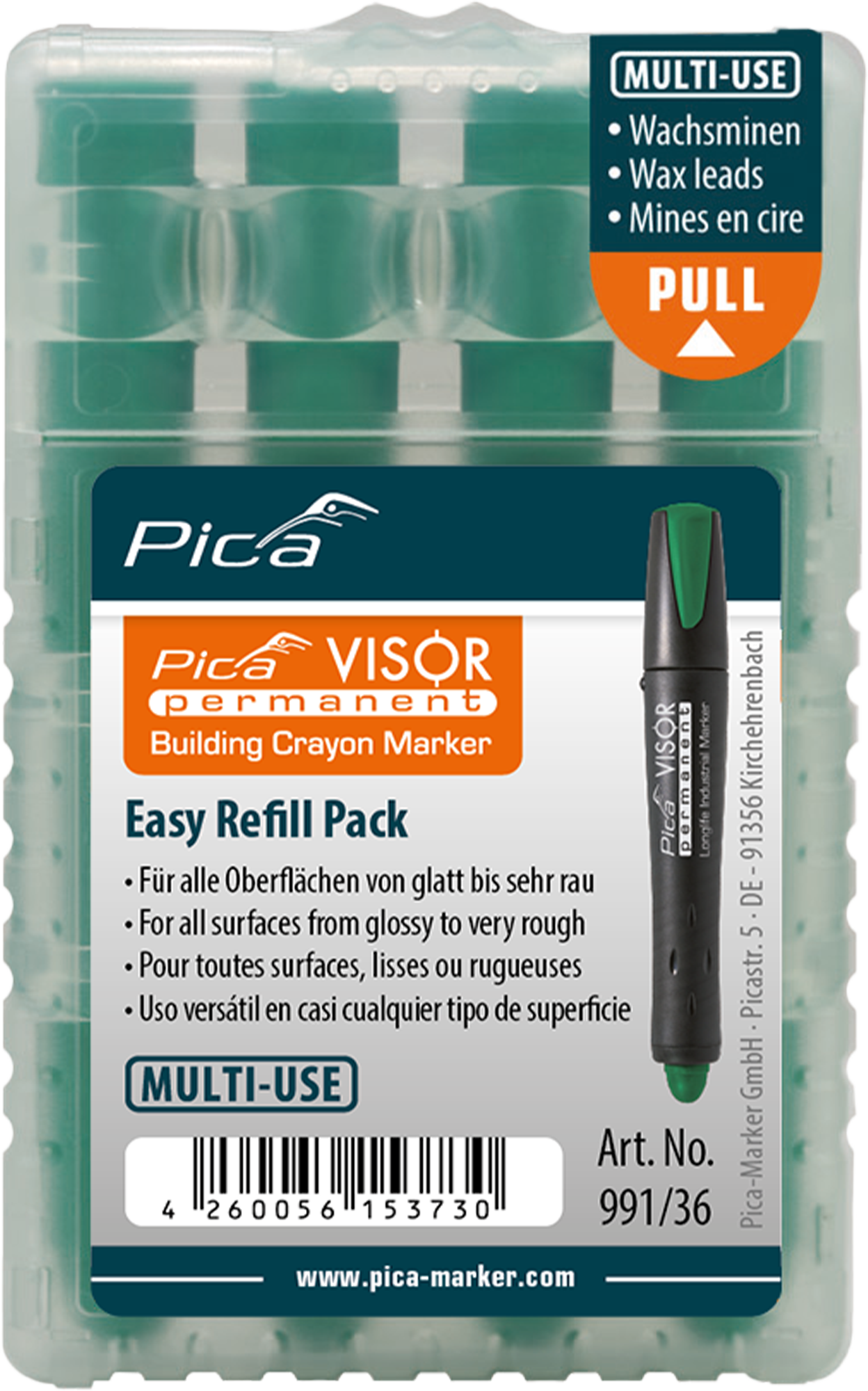 Minas para marcador Pica Visor Permanente