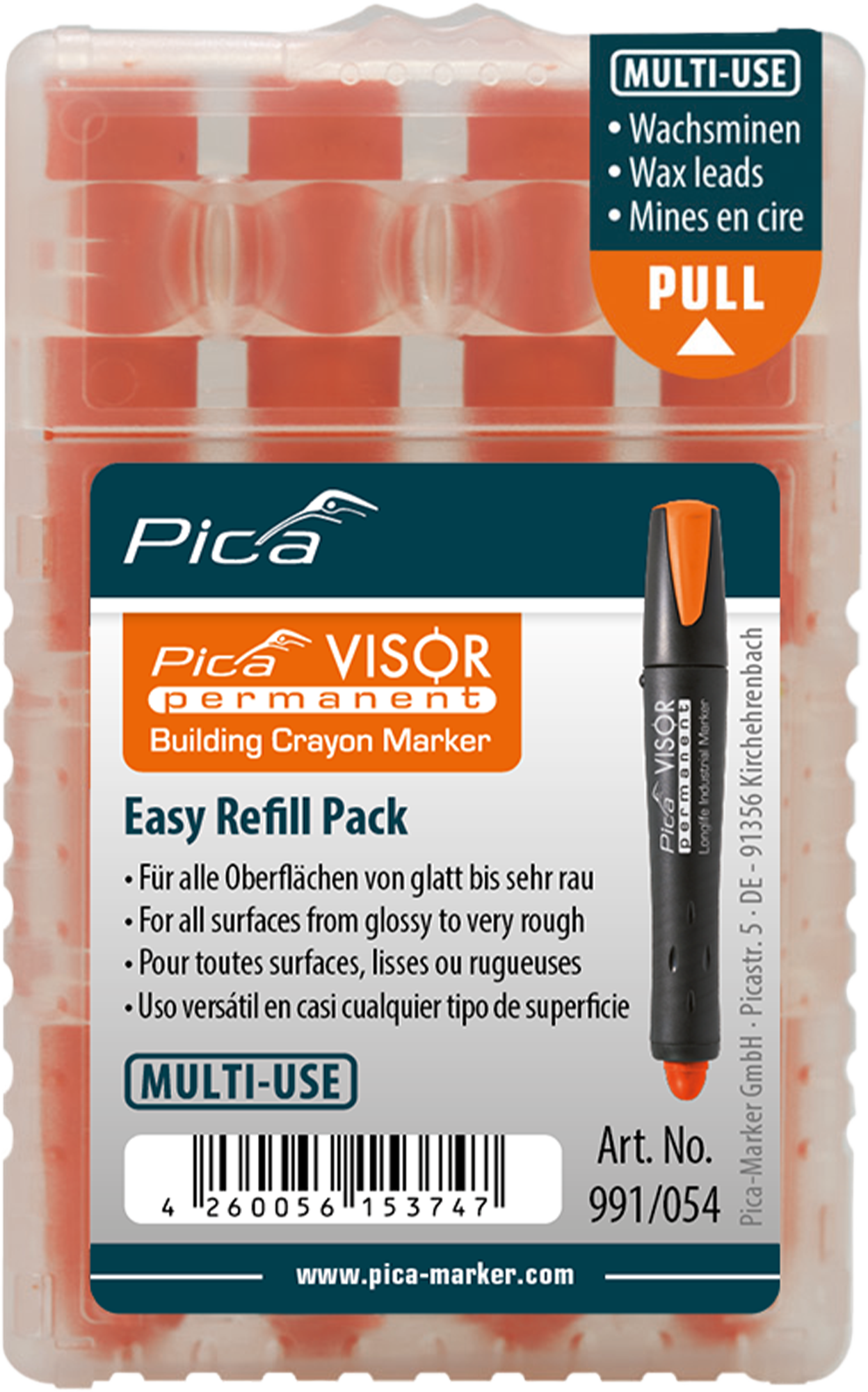 Minas para marcador Pica Visor Permanente