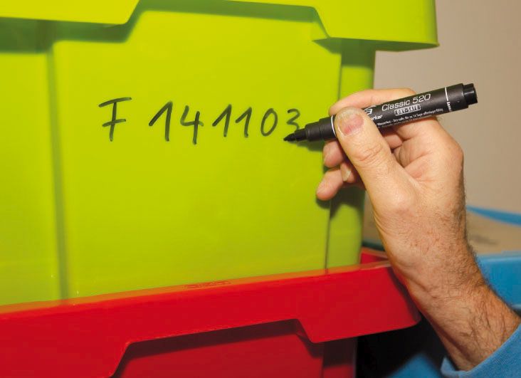 Marcador permanente con punta tipo bala Classic 520