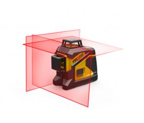 Nivel láser de cruz con dos líneas verticales y una horizontal PLC3-360