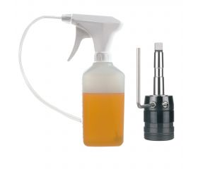 Soporte automático EasyLock para brocas huecas Weldon CM2 + Botella refrigerante