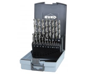 Juego de brocas helicoidales DIN 338 tipo N HSS-G