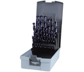 Juegos de brocas helicoidales DIN 338 tipo VA HSSE-Co 5 TiAlN