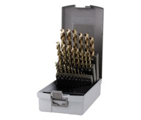 Juegos de brocas helicoidales DIN 338 tipo UNI HSSE-Co 5