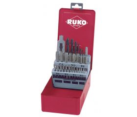 Juego machos de roscar con brocas de 29 piezas