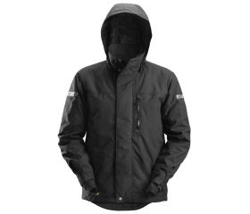 1102 Chaqueta impermeable con aislamiento AllroundWork negro