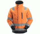 1130 Chaqueta de alta visibilidad clase 3 con aislamiento 37.5® AllroundWork naranja/ gris acero