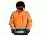 1132 Chaqueta con aislamiento 37.5® impermeable de alta visibilidad clase 3 naranja-negro