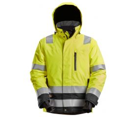 1132 Chaqueta con aislamiento 37.5® impermeable de alta visibilidad clase 3 amarillo-negro