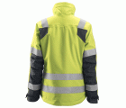 1137 Chaqueta de alta visibilidad clase 2/3 para mujer con aislamiento 37.5® AllroundWork amarillo/ gris acero