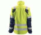 1137 Chaqueta de alta visibilidad clase 2/3 para mujer con aislamiento 37.5® AllroundWork amarillo/ azul marino