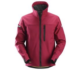 1200 Chaqueta Softshell AllroundWork rojo intenso/ negro