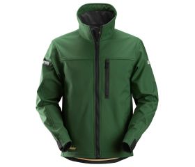 1200 Chaqueta Soft Shell AllroundWork verde forestal-negro