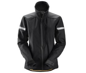 1207 Chaqueta de mujer softshell AllroundWork negro