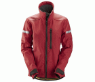 1207 Chaqueta de mujer softshell AllroundWork rojo/ negro