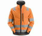 1230 Chaqueta Softshell de alta visibilidad clase 3 AllroundWork naranja/ gris acero