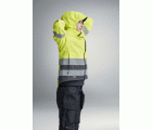 1347 Chaqueta impermeable de alta visibilidad para mujer clase 2/3 AllroundWork amarillo-gris acero