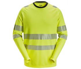 2431 Camiseta de manga larga de alta visibilidad clase 2/3 amarillo