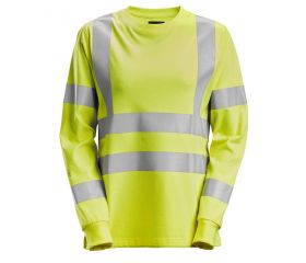 2476 Camiseta de manga larga para mujer de alta visibilidad clase 3/2 ProtecWork amarillo
