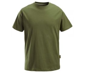 2502 Camiseta de manga corta clásica verde khaki