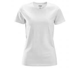 2516 Camiseta de manga corta para mujer blanco