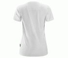 2516 Camiseta de manga corta para mujer blanco